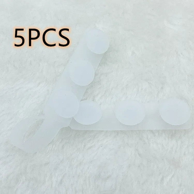 1.5cm wide silicone elastic cord extension strap for masks in red, purple, grey, blue, black, pink and transparent colours