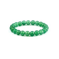 8mm natural stone beads bracelet in geometric design with genuine agate material