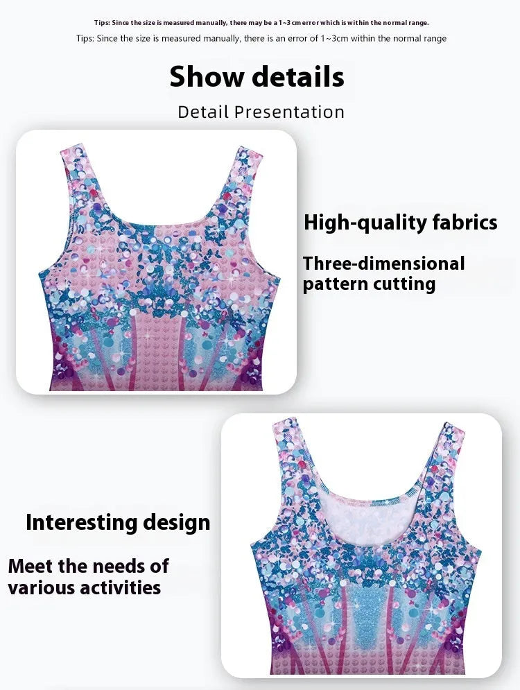 Women's bikini swimsuit costume in mildew swimsuit colour with flying sleeves for role playing