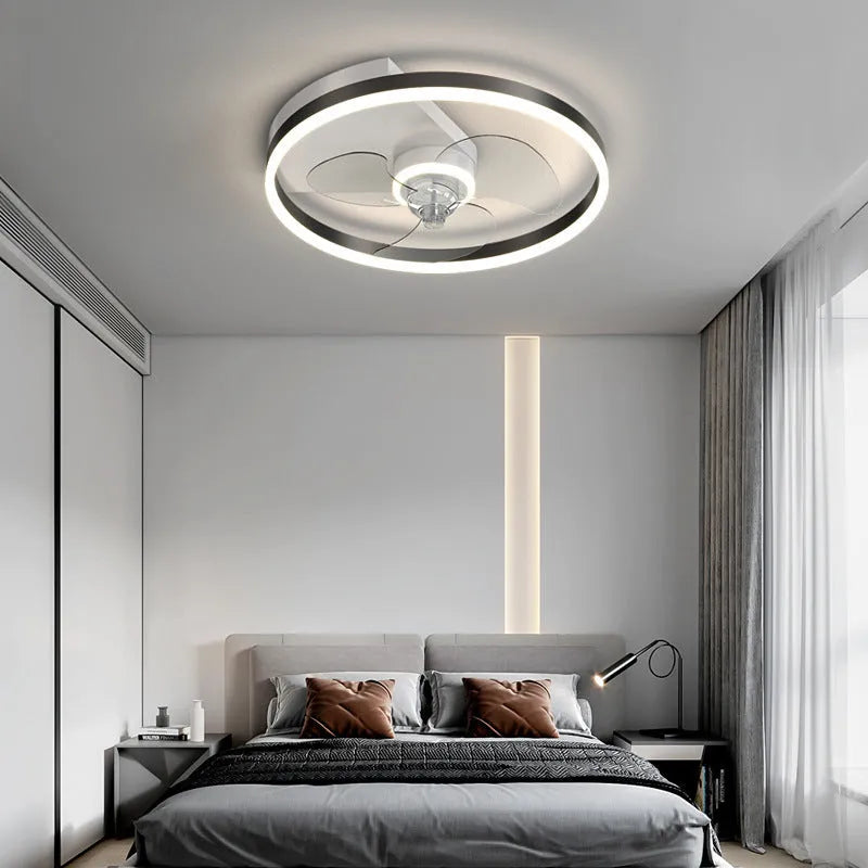 Landi simple modern iron ceiling lamp with LED light for a child's room or corridor.