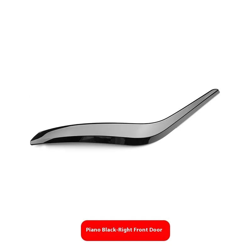 BMW car door handle in carbon fibre pattern black colour ABS PC material replacement part