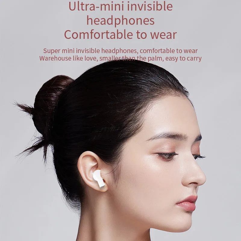K520 rotatable Bluetooth earphones in black, white or pink colours