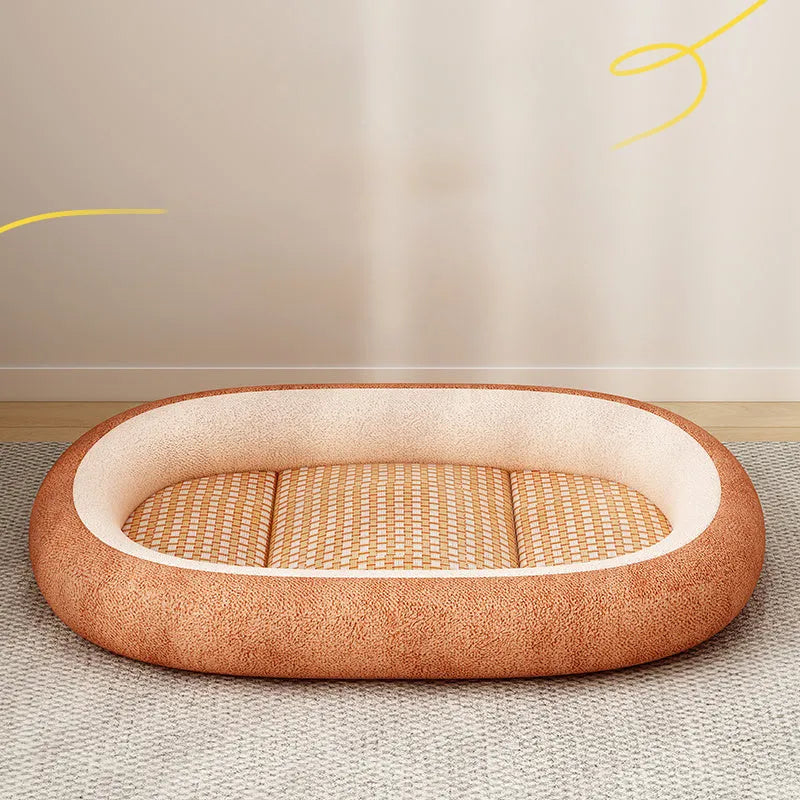 Pet cooling nest with detachable cover in multiple colour and size options