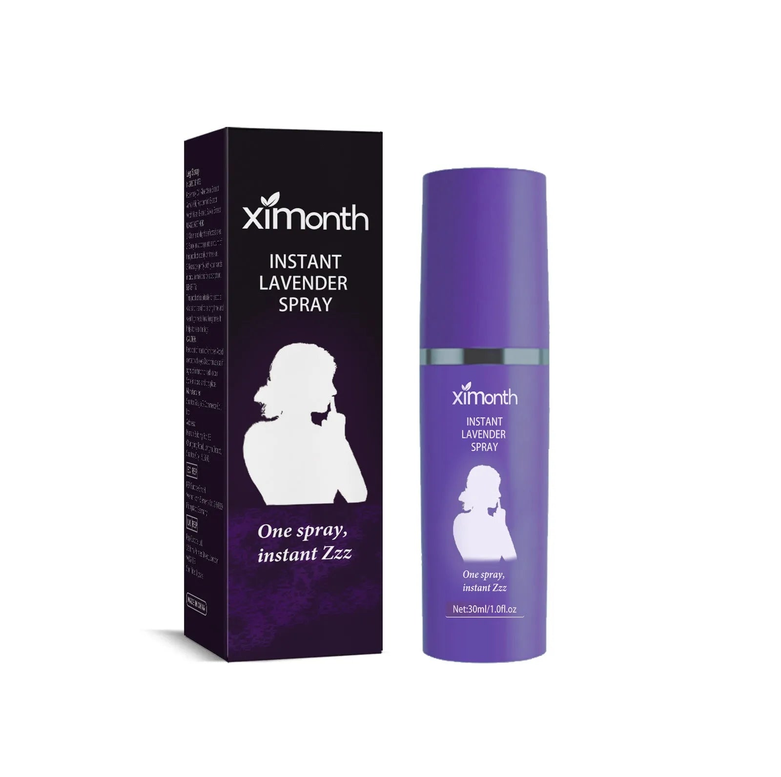30ml lavender sleep spray bottle for aromatherapy and body fatigue relief