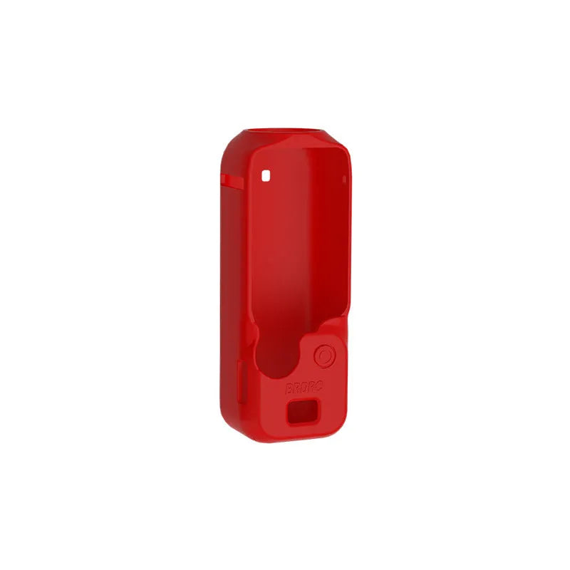Black silicone protective sleeve for PTZ camera body showing flexible dust cover design