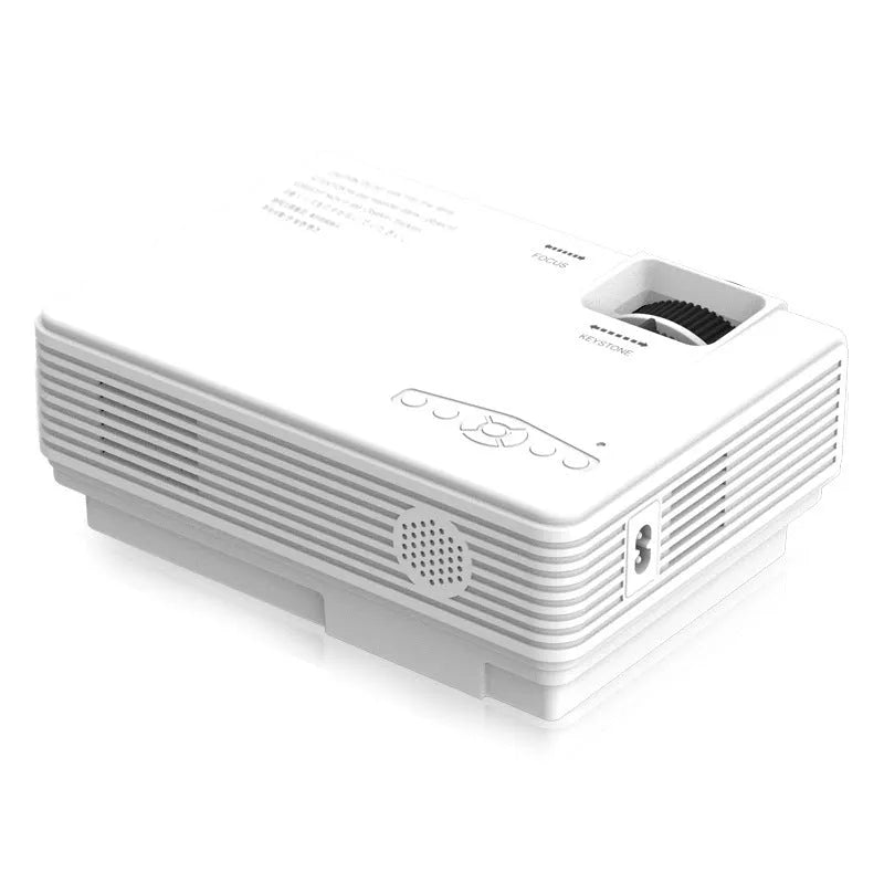 White T5 horizontal projector with 1920x1080 resolution and 200 cm projection screen size