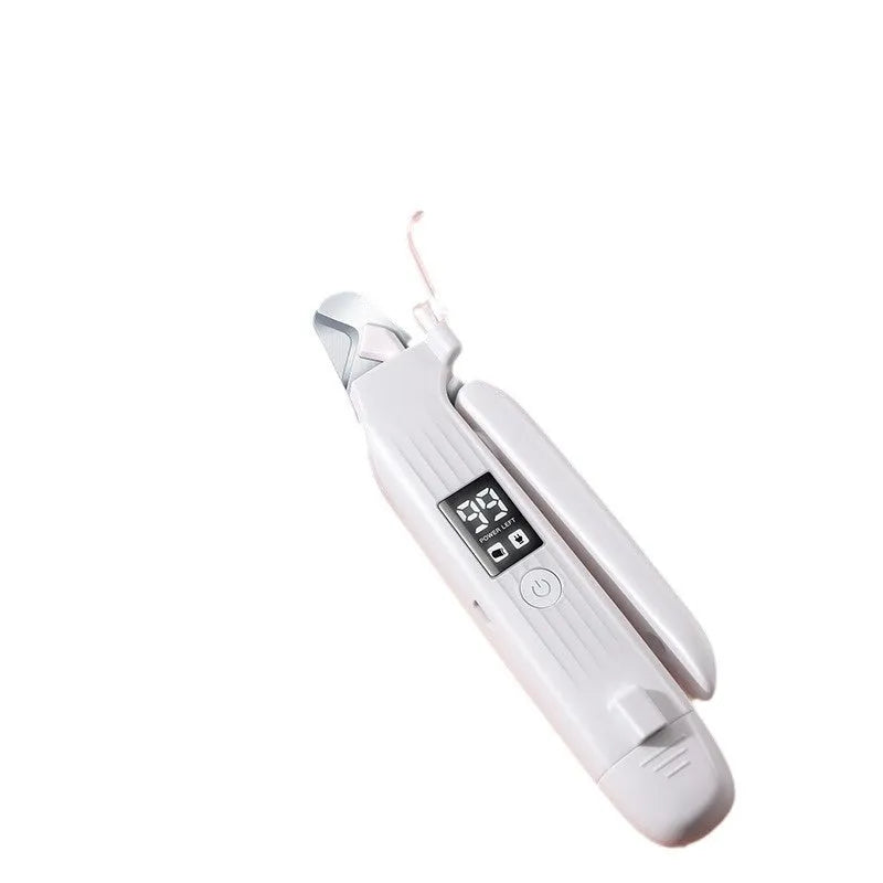 White ABS dog nail clippers with HZ8 specification for pet grooming