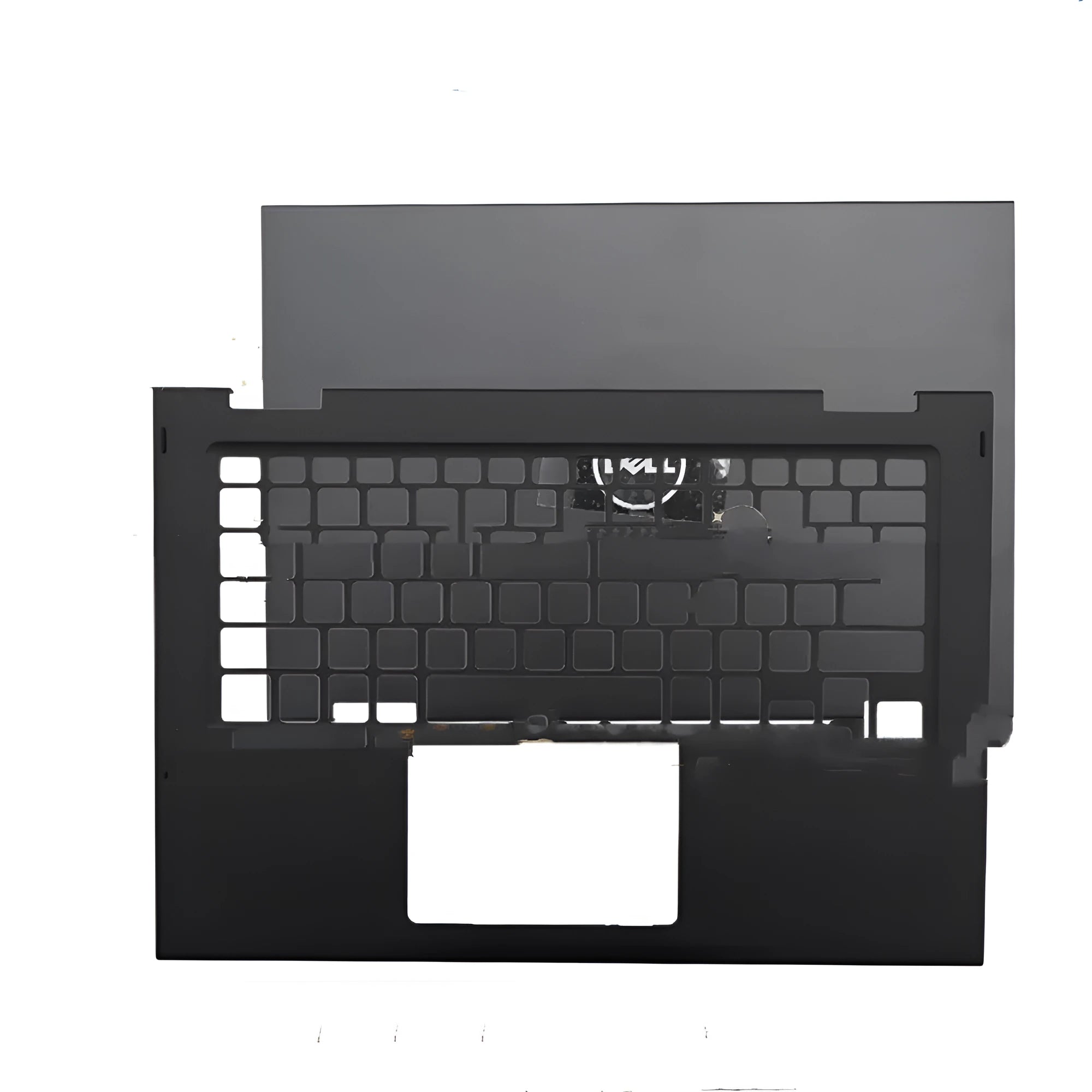 Dell Latitude 3390 2-in-1 black plastic replacement laptop case showing shell sections