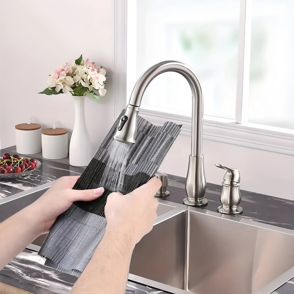 PVC placemat in modern simplicity style with non-slip surface for dining table protection