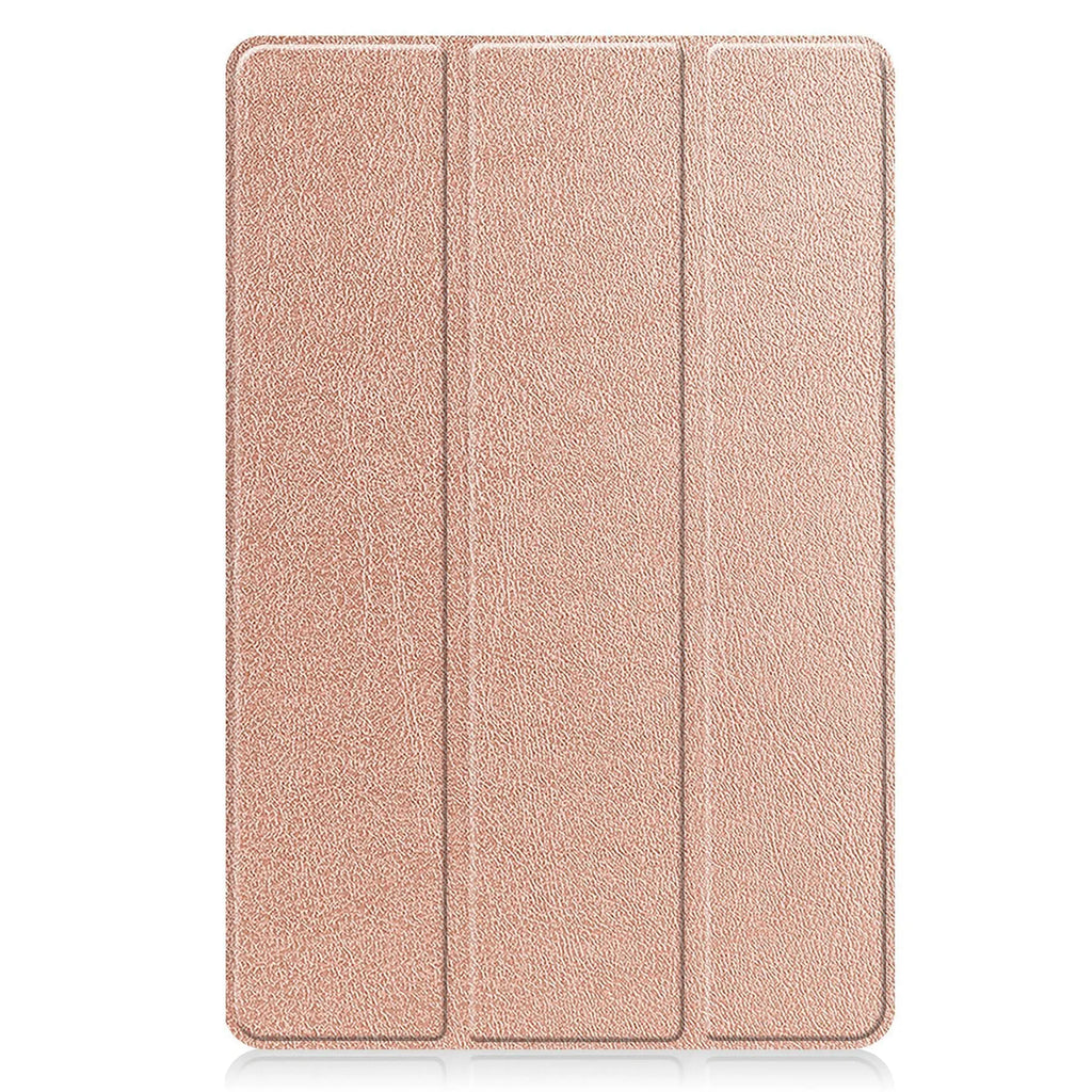 Ultra-thin black tri-fold protective case for Xiaomi Pad 5 Pro 12.4 with auto wake function
