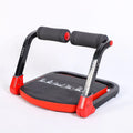 Mini portable abdominal exercise device in sky blue or red colour for home workouts