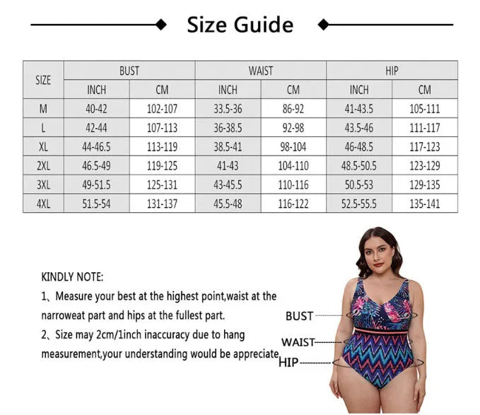 Women's blue printed spaghetti strap one-piece swimsuit with striped vest design for swimming sports