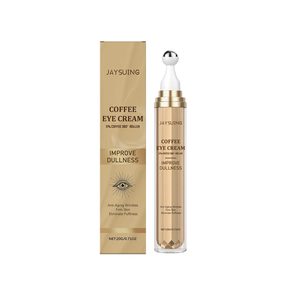 20g caffeine firming eye cream pump bottle for reducing puffiness and dark circles