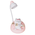 Creative sleeping cat small night lamp USB charging ABS PVC material