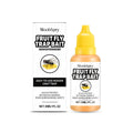 30ml fruit fly trap bait liquid bottle with ingredient label showing fructose sorbitol formula
