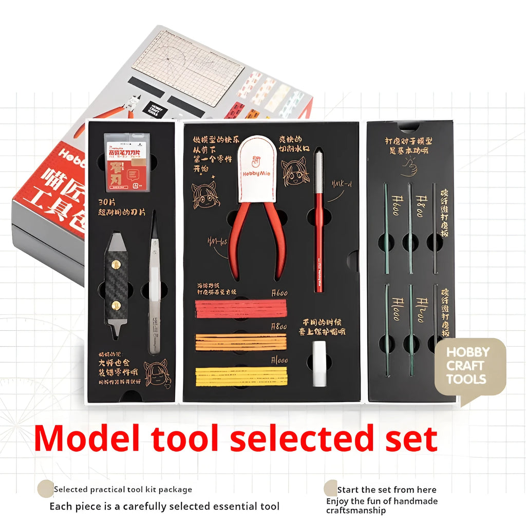 Meow Maker Model Tool Featured Set metal crafting tools for hobby modelling