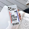 Blue red and green graffiti design silicone TPU back cover case for various iPhone models