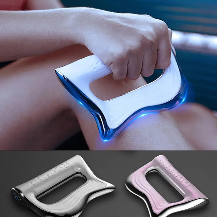 Natural resin rectangular scraping tablet for muscle massage and gua sha therapy