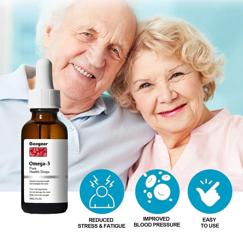 30ml bottle of Shu Health Care Drops, a liquid supplement for body care