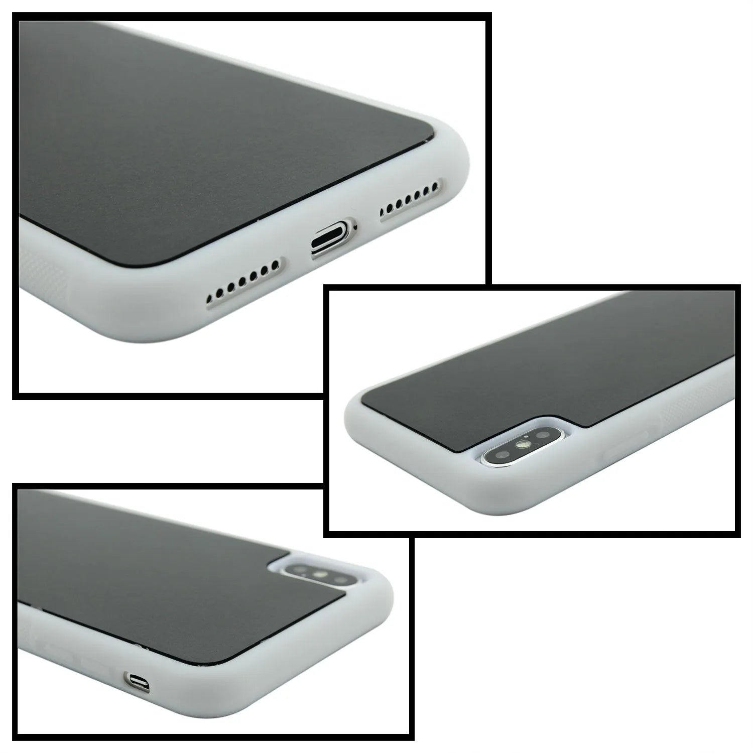 Anti-gravity nano material TPU PC two-in-one shockproof phone case for IPhone with mirror finish