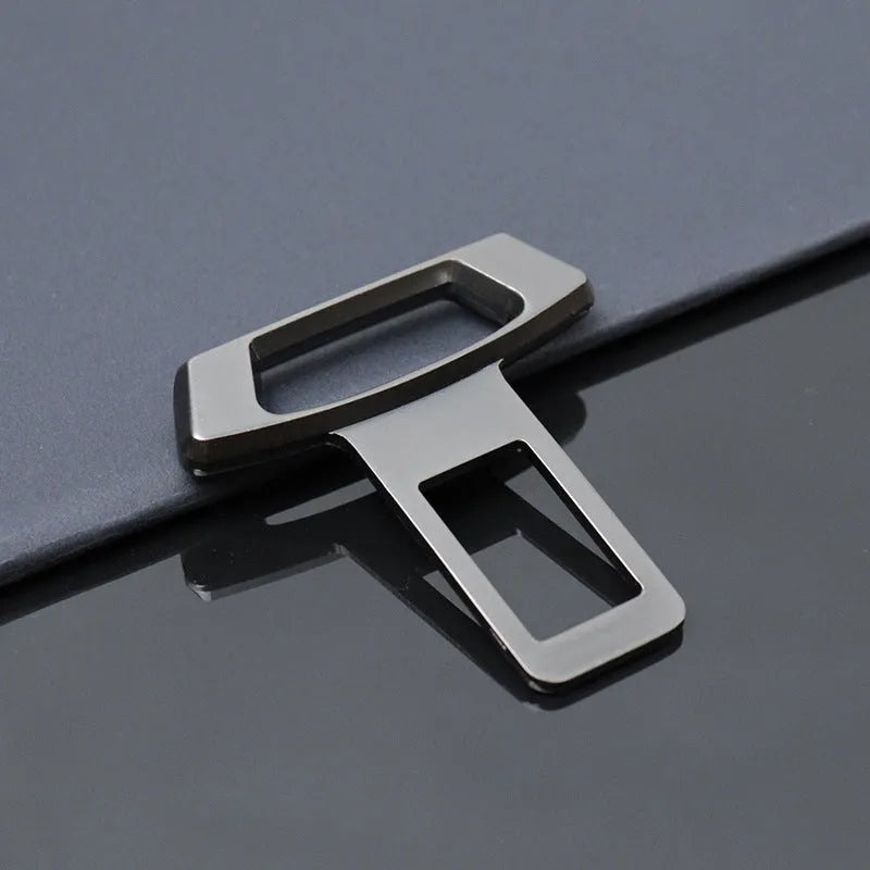 Metal car interior silencer insert component in matte black, gold, or silver finishes