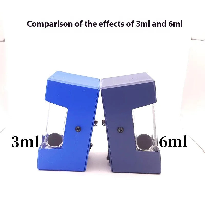 Magnetic fluid rhythm light with wood shell, neodymium magnet speaker and LED display, 95x60x63mm