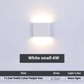 Rectangular LED outdoor wall lamp in black finish for courtyard lighting
