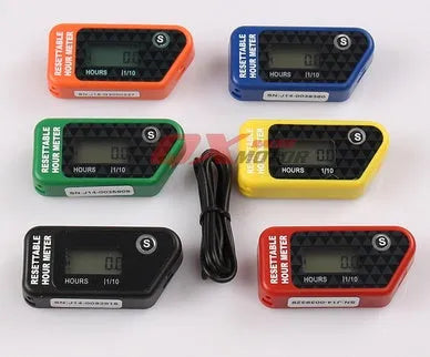 Black YSDS waterproof LCD digital countdown timer for equipment maintenance