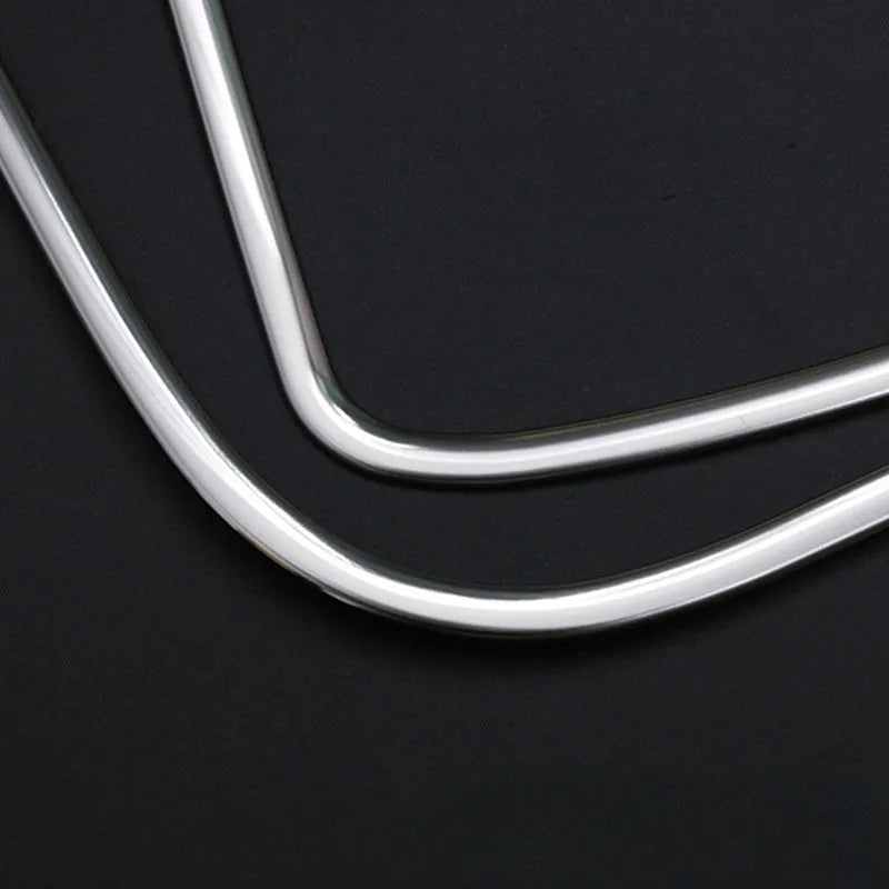 Stainless steel silver audio frame trim kit for ROOX40 series car doors