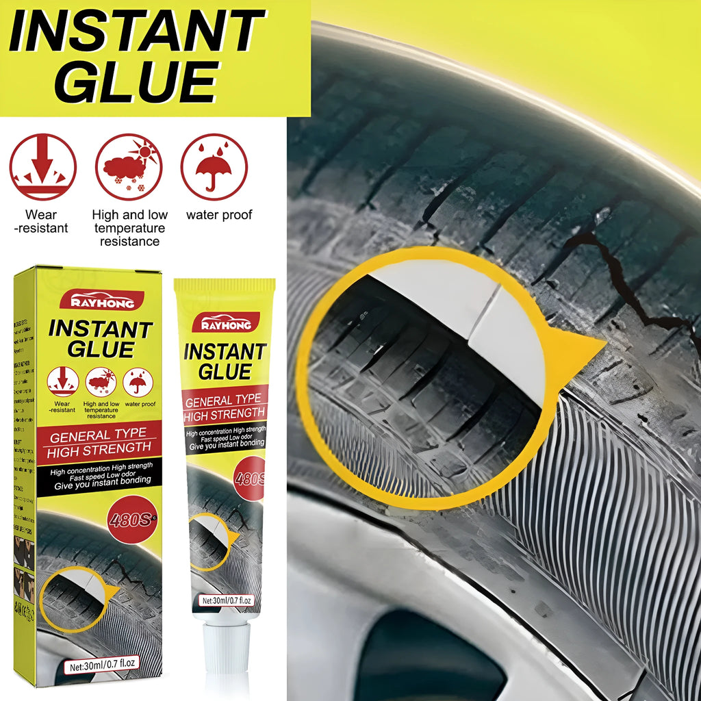 30ml tube of tyre repair adhesive for car tyre crack sealing