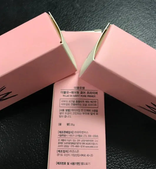 Pink pre-makeup cream primer 35ml with nicotinamide, rose extract and glycerin for brightening and concealing