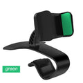 Dashboard car phone holder for 3.5-6.2 inch mobile phones with ABS and silicone construction