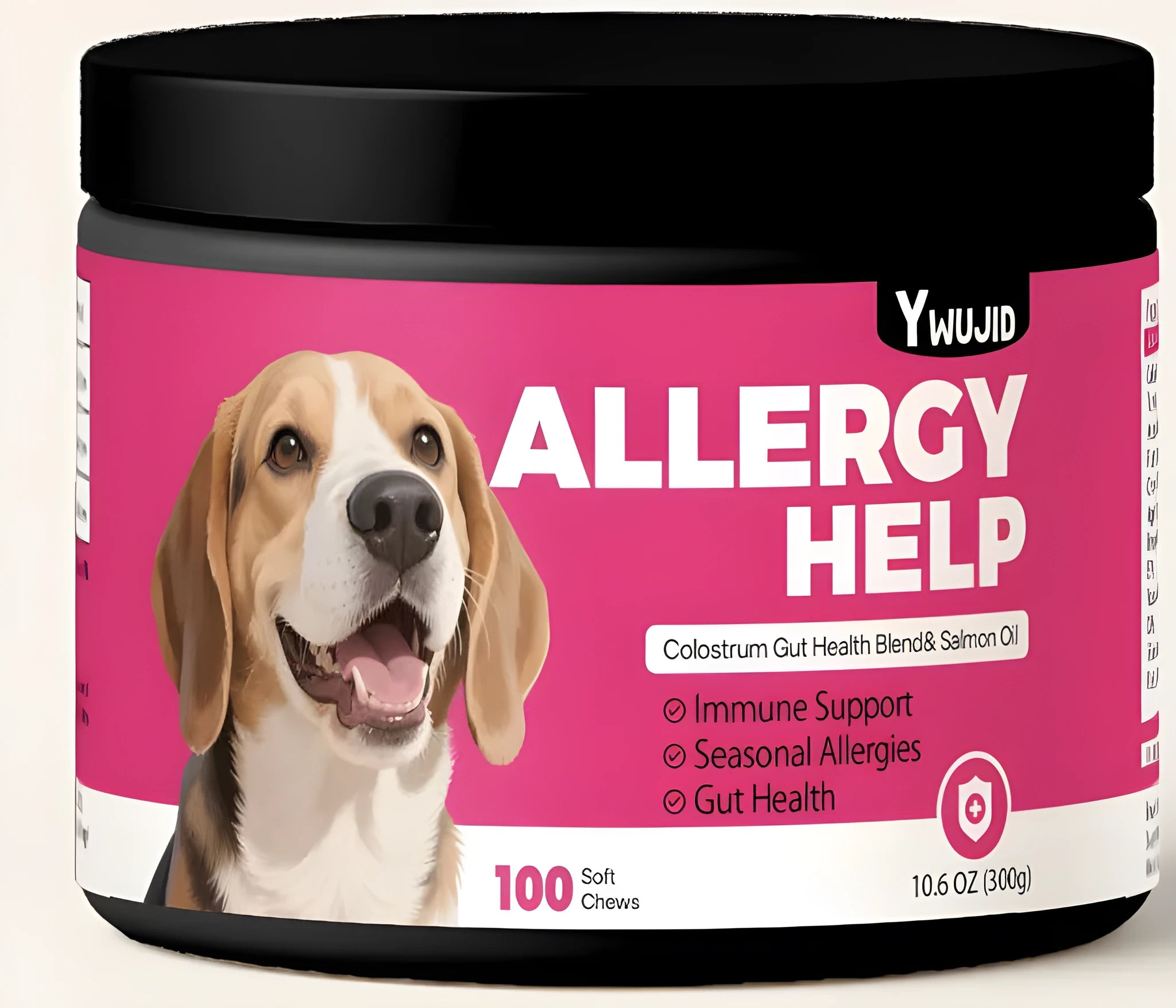 Canister of anti-allergy soft granule supplement for dogs and cats, 300g contents