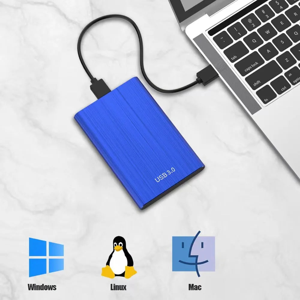 External mobile hard disk USB 3.0 solid state drive metal shell 2.5-inch black colour