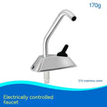 316 stainless steel electronic control RV faucet with rotating spout and mirror polished finish