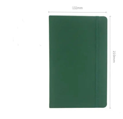 A5 tactile PU hardcover notebook with 96 sheets, available in multiple colours including black and champagne gold