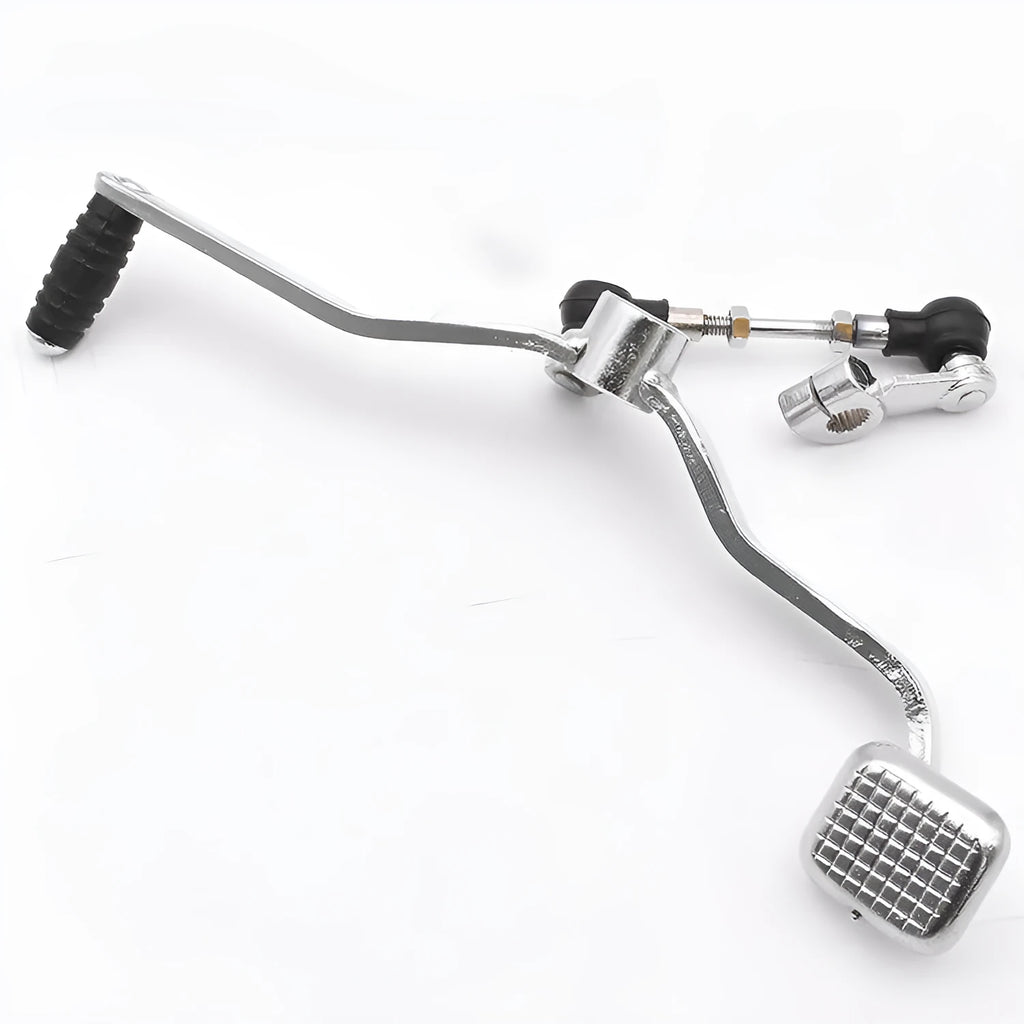 300mm motorcycle gear lever for GS125 with coarse and fine teeth dual-step design