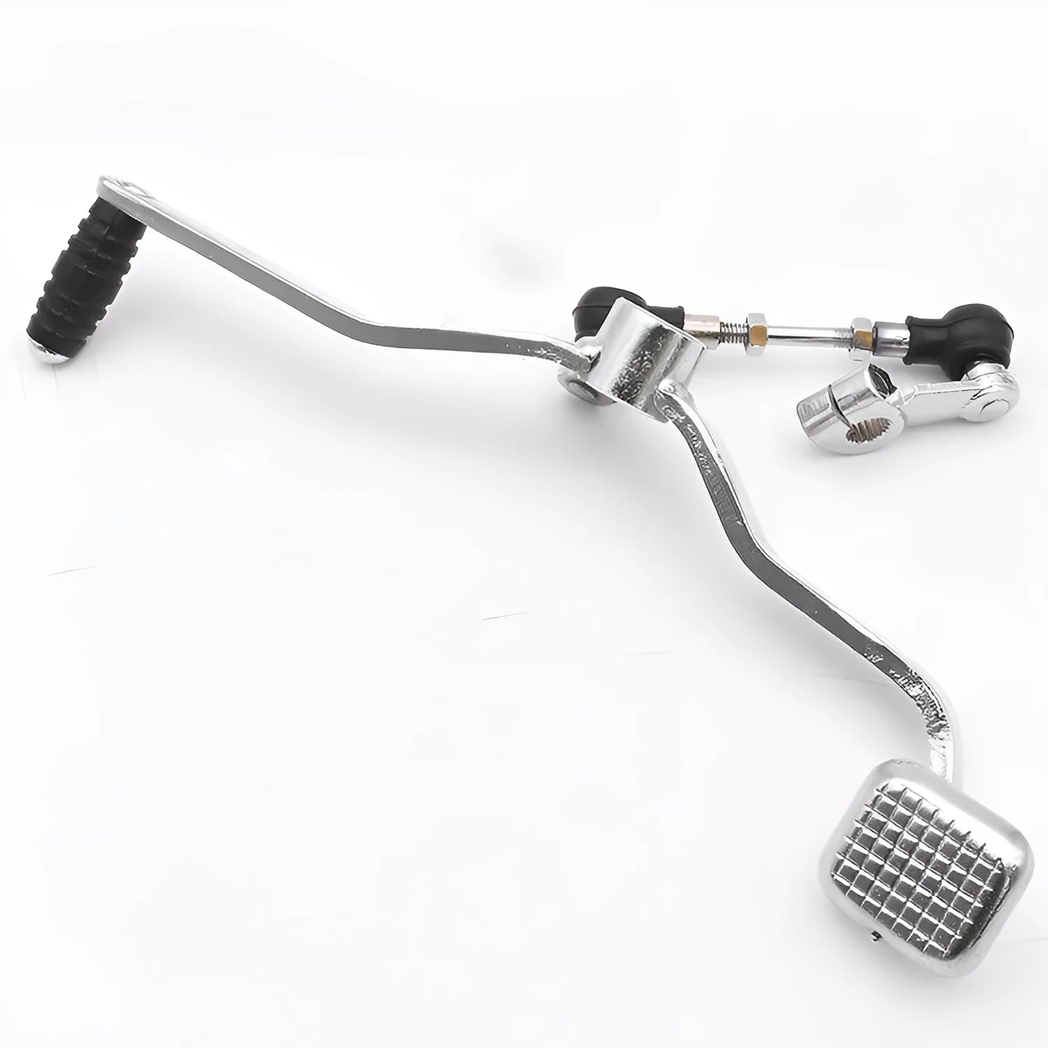 300mm motorcycle gear lever for GS125 with coarse and fine teeth dual-step design