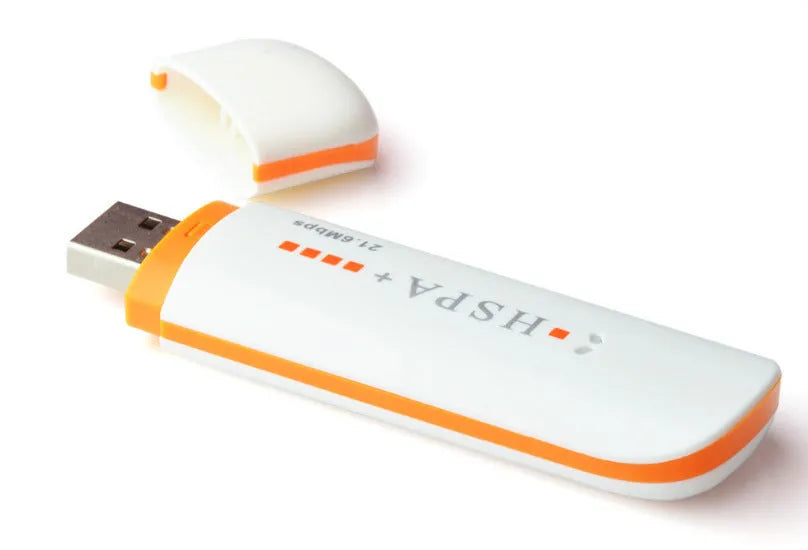 Black and white 3G USB dongle modem with dual frequency 2G 3G, UMTS, GSM, HSUPA support