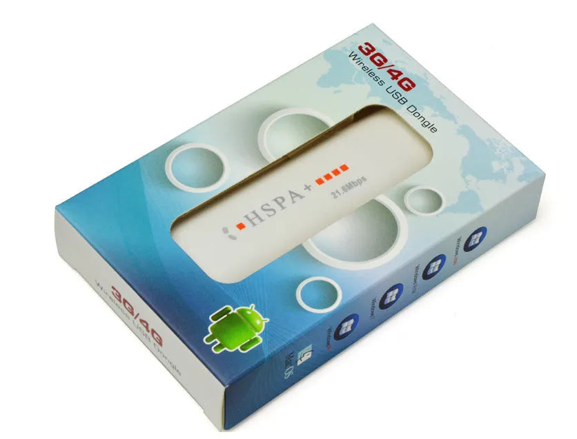 Black and white 3G USB dongle modem with dual frequency 2G 3G, UMTS, GSM, HSUPA support