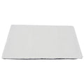 Self-heating plush pet bed pad for cats available in grey, white and yellow colours