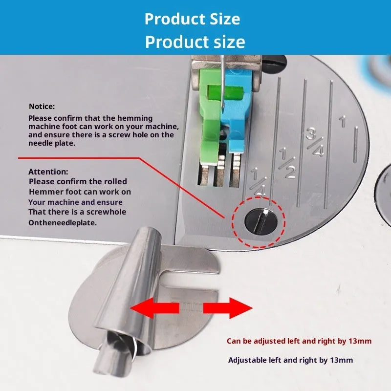 Manual spiral edge folder for towel tubes, metal construction, available in 3mm to 10mm sizes