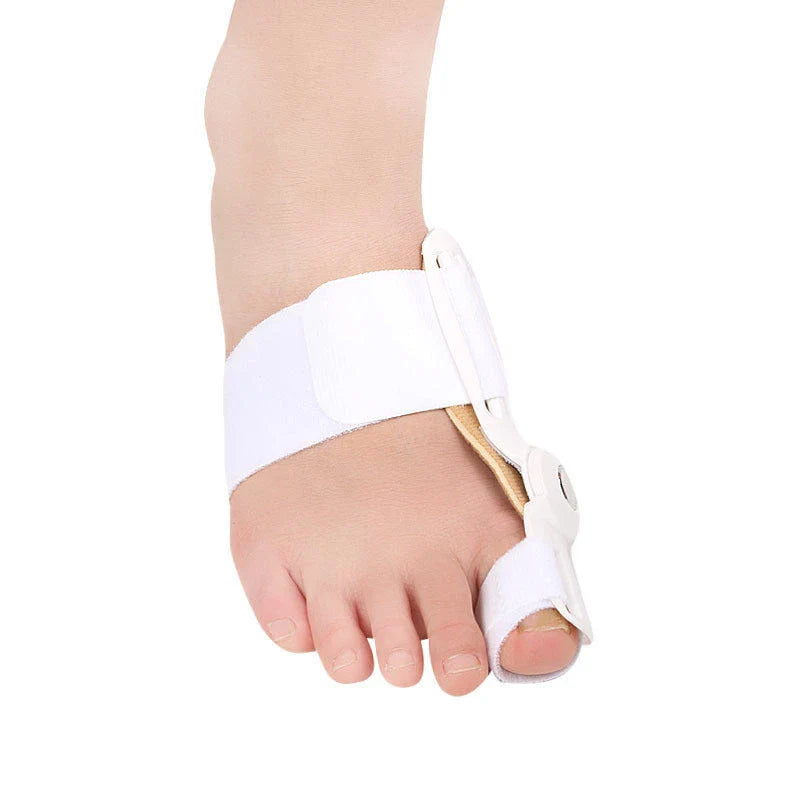 Hallux Valgus Corrector with supportive arch pad and splint for toe alignment