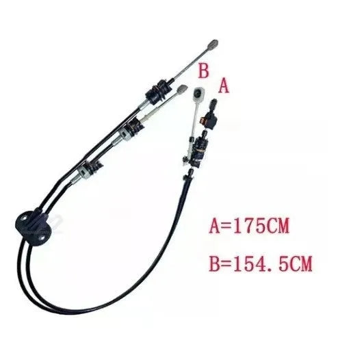Black gear shift cable for Ford vehicles part numbers 2S657E395BA and 2S657E395BE