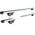Alloy roof rack crossbars for General Motors SUVs with 75kg load capacity