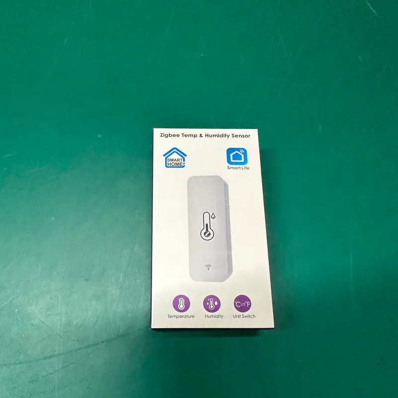 WiFi Zigbee temperature humidity sensor ABS plastic smart home device