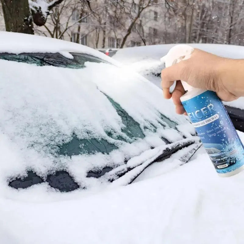 250ml aerosol can of car windscreen deicer spray for snow and ice removal