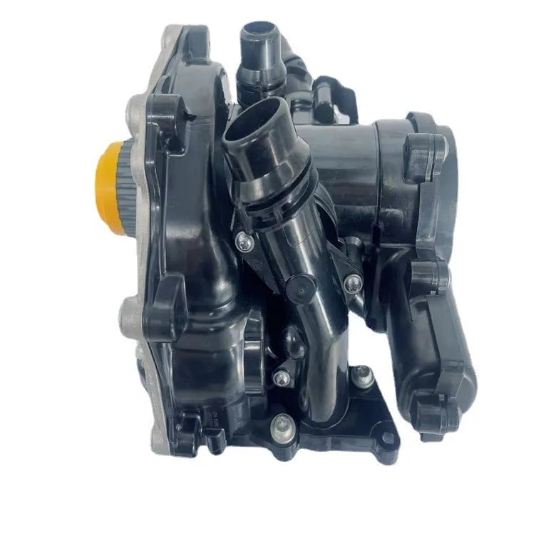 Black water pump assembly for Volkswagen and Audi engines with OEM numbers 06L121111H 06K121600 06K121011 06L121012