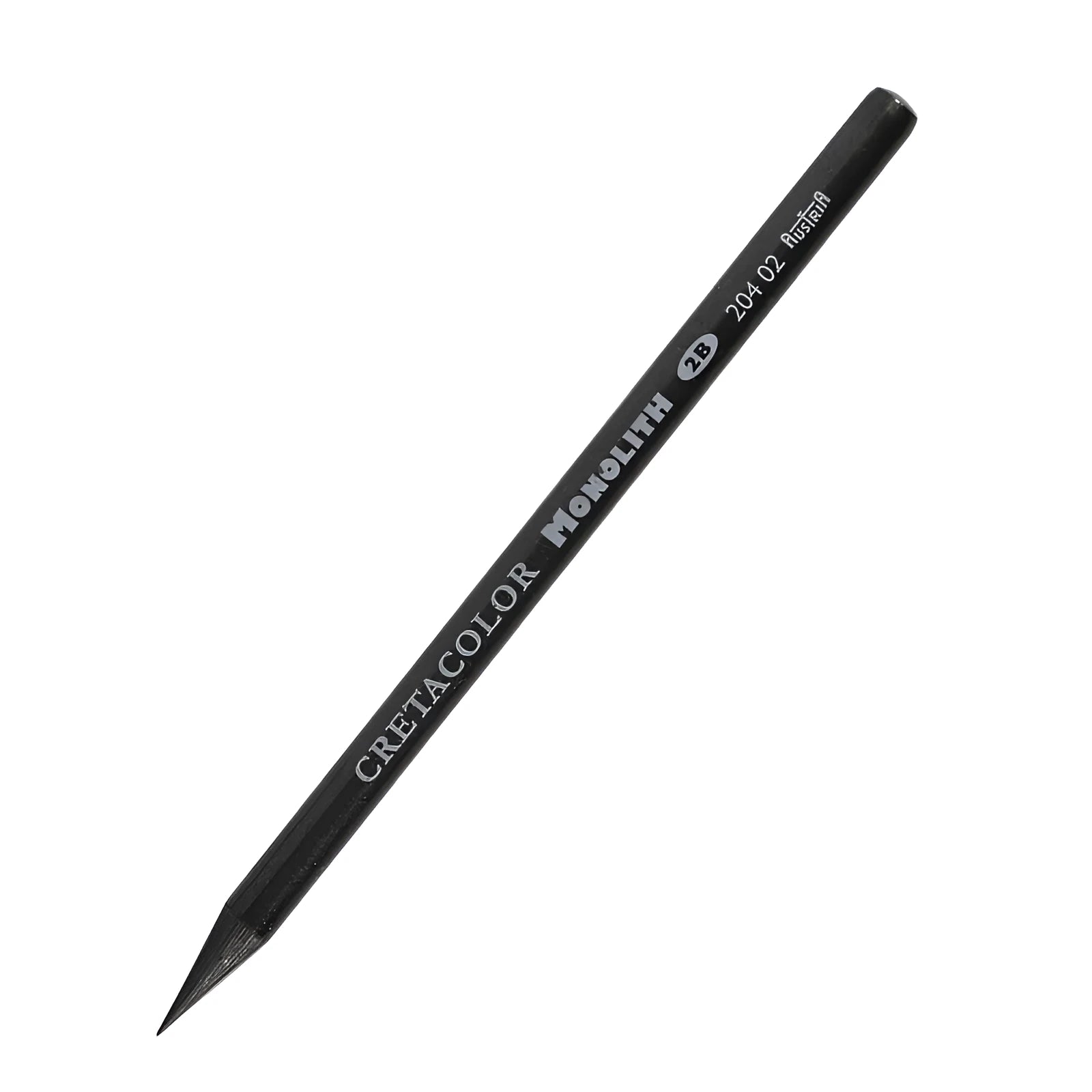 Wood-free graphite pencil for drawing and sketching with 146mm length and 7mm diameter