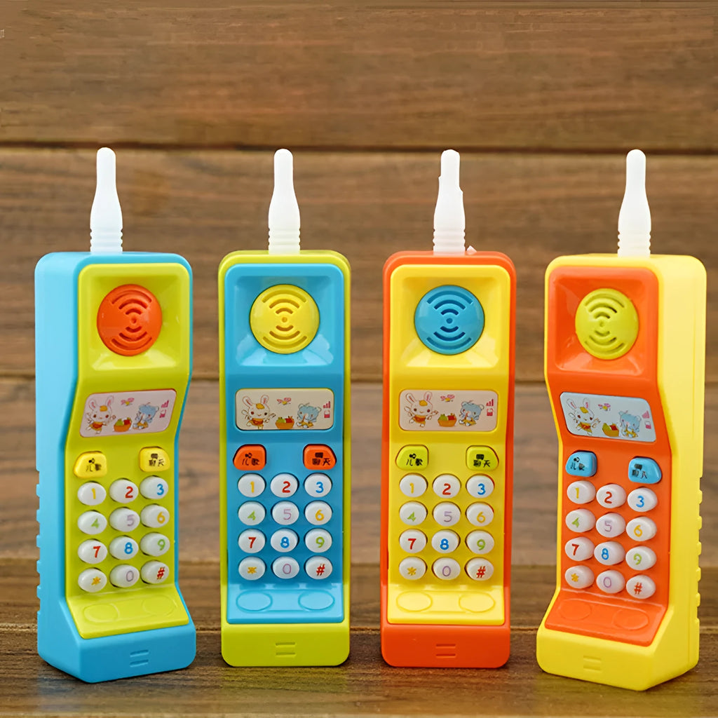 Children's electronic sound and light cartoon animal toy for age 3 with battery operation